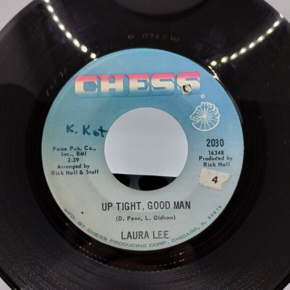 Laura Lee – Wanted: Lover, No Experience Necessary / Up Tight, Good Man Vinyl - Picture 4 of 4